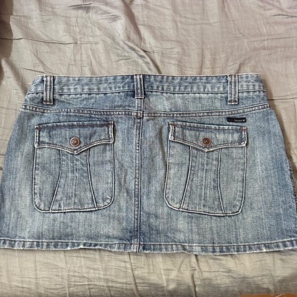 Denim Mini Skirt - Picture 2 of 4